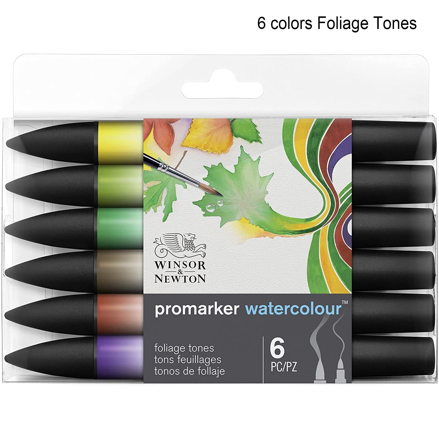 Winsor & Newton Promarker Watercolor Marker Double Tips 6/12/24 colors