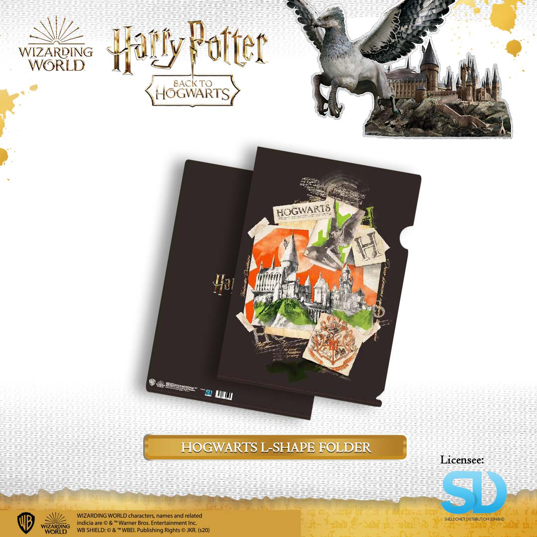 Wizarding World Harry Potter Series L Shape Folder Hogwarts Lazada