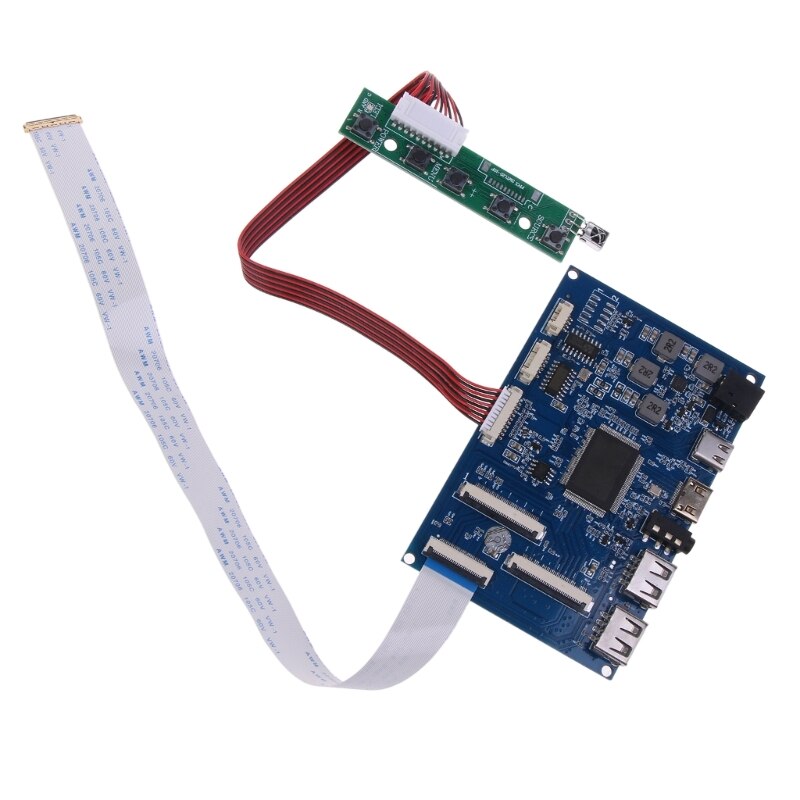 30Pin/40pin LVDS EDP Màn hình LCD Bảng điều khiển Bảng điều khiển LVDS máy tính xách tay màn hiển thị điều khiển hỗ trợ HDMI tương thích tín hiệu đầu vào  mạch điện các bộ phận 0.1