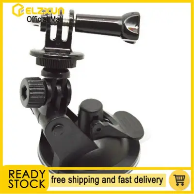 For Go Pro accessories Windshield Car Suction Cup Holder Mount Stand Tripod Monopod for GoPro Hero 8 7 6 5 / 4/ 3+/3/2/1 black SJ4000 action camera