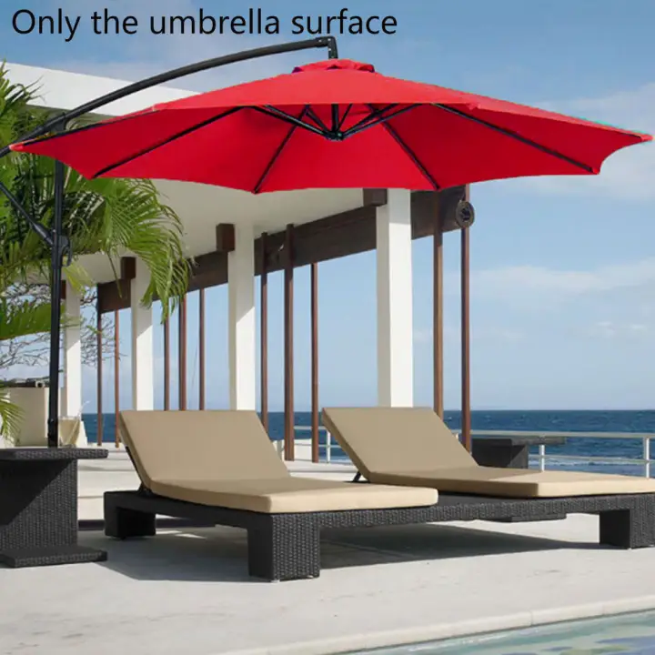Outdoor Polyester Easy Install Anti Uv Waterproof Backyard Garden Replacement Parts Durable Keep Cool For Patio Parasol Canopy Lazada