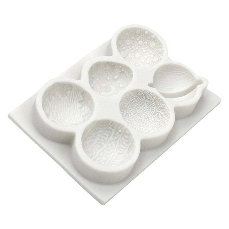 Fondant Molds Planets Shape Silicone Material Candy Mould Chocolate Moulds Kitchen Baking Accessories Cake Baking Gadget