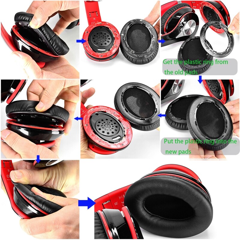 Miếng Đệm Tai Thay Thế Cho Tai Nghe Không Dây Mpow 059 071 H1 H4 Nút Bịt Tai Tai Nghe Mút Hoạt Tính Nút Bịt Tai