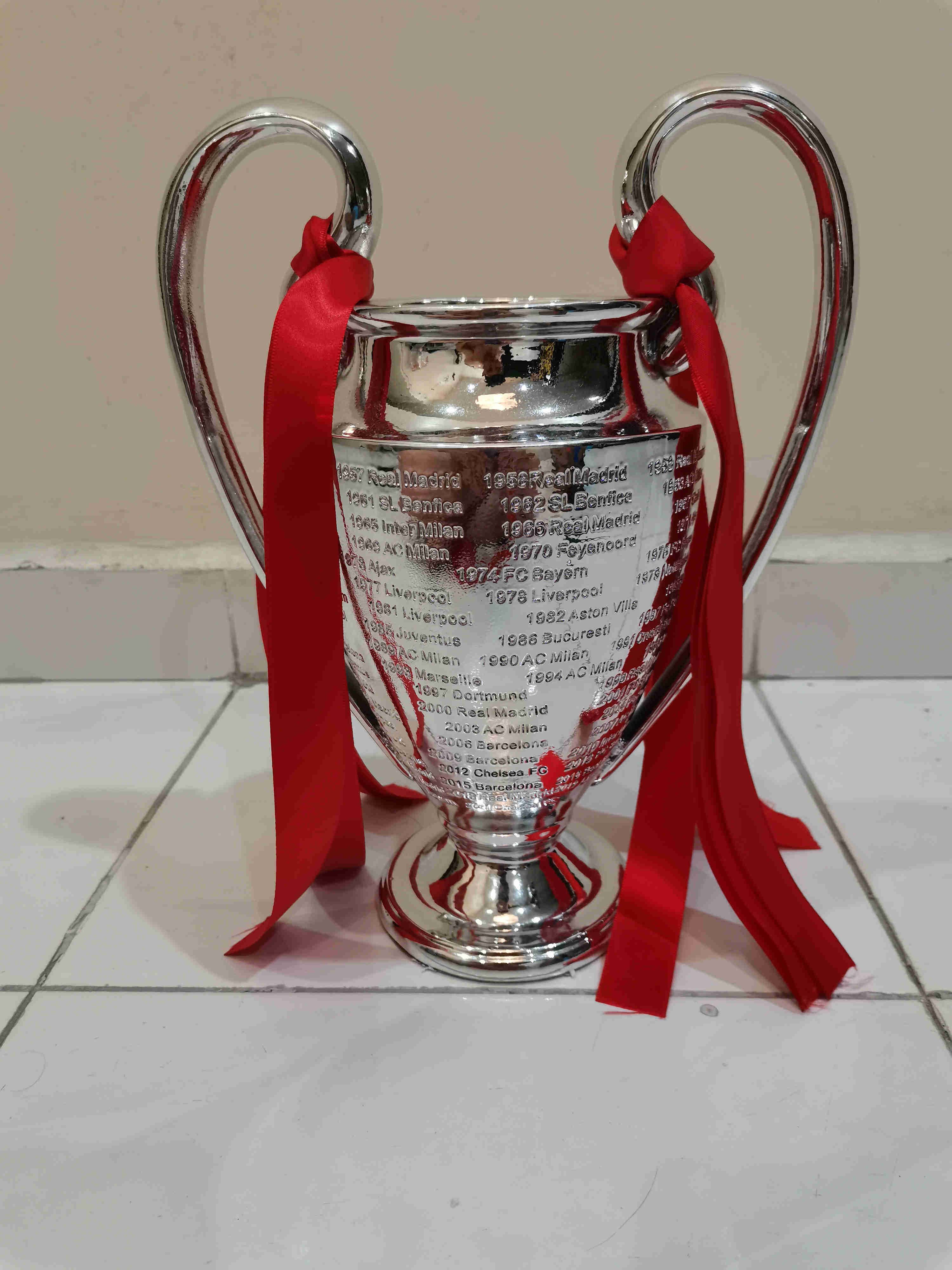 43cm UCL 2023 Champions League Trophy European Football
