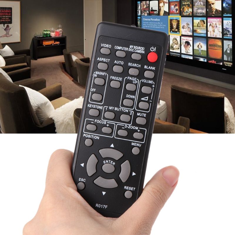 Universal Remote Control Controller Replacement for Hitachi R017F CP-A221N CP-A301N CP-AW251N CP-AW2519N BZ-1 CP-AW312WN CP-A222WN CP-A302WN CP-A352WN CP-AW252WN Projectors