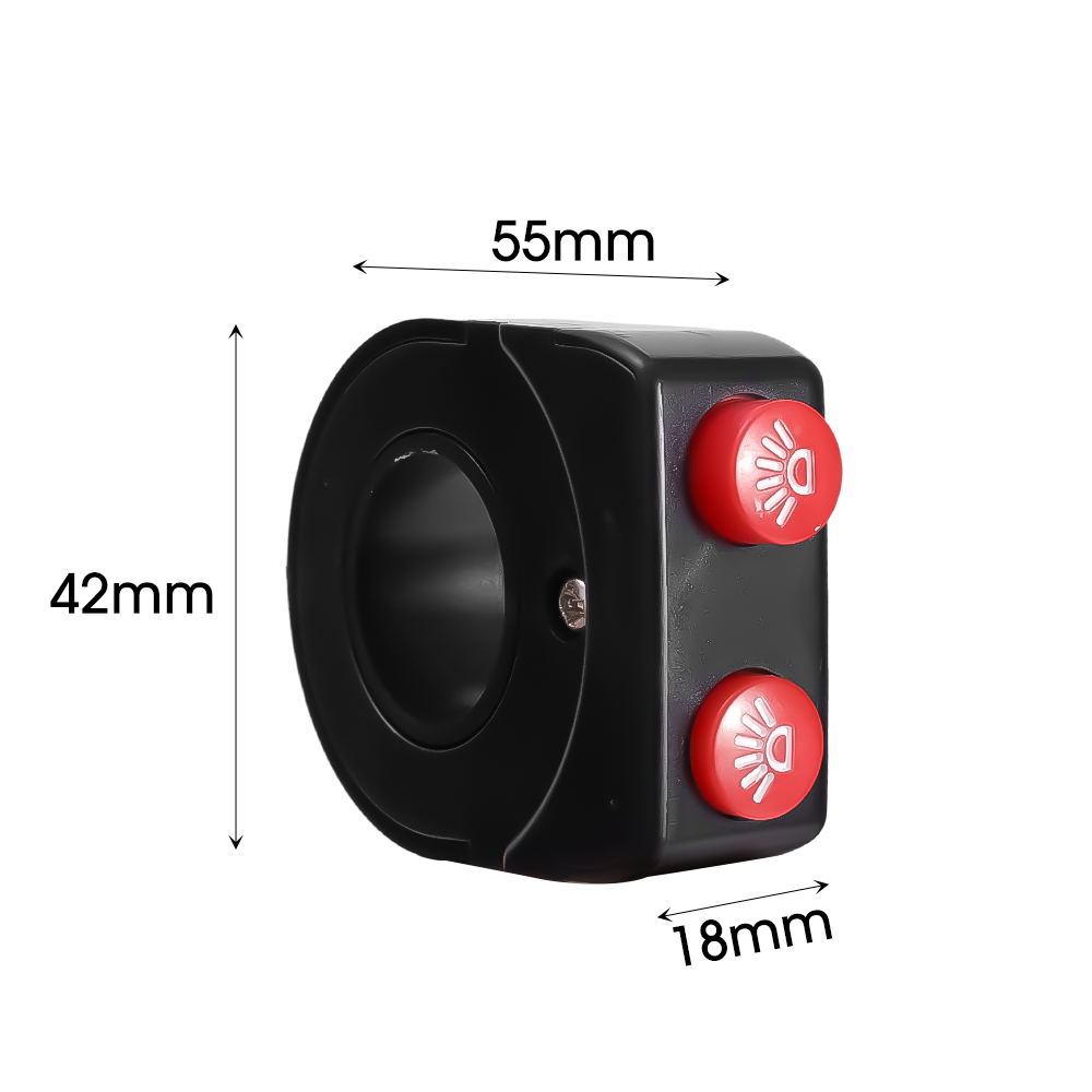 22mm Motorcycle Handlebar Horn Headlight Combination Switch Button Universal Motorcycle Switches Turn Signal Tools Accessories