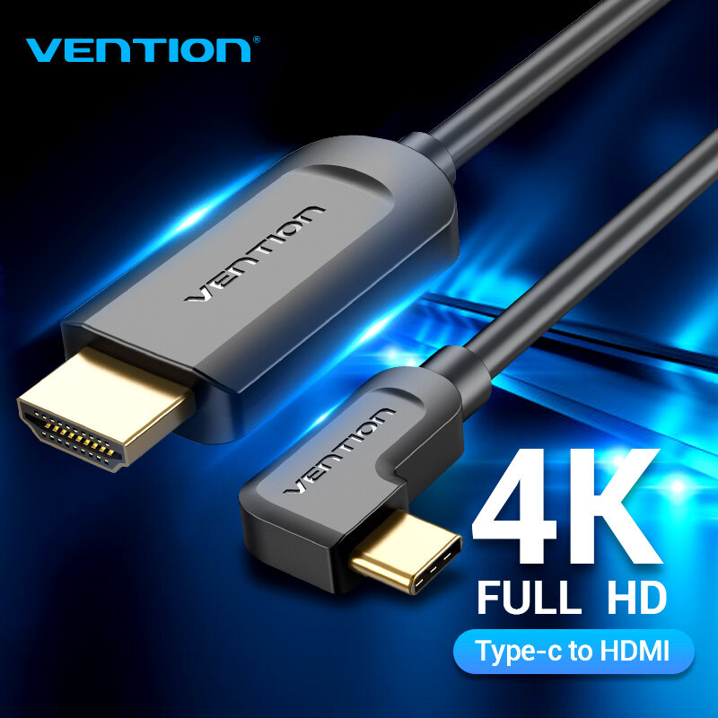 Vention USB C HDMI Cable Type c to HDMI for MacBook Samsung Galaxy S10/S9 Huawei Mate 20 P20 Pro Thunderbolt 3 USB DHMI Adapter