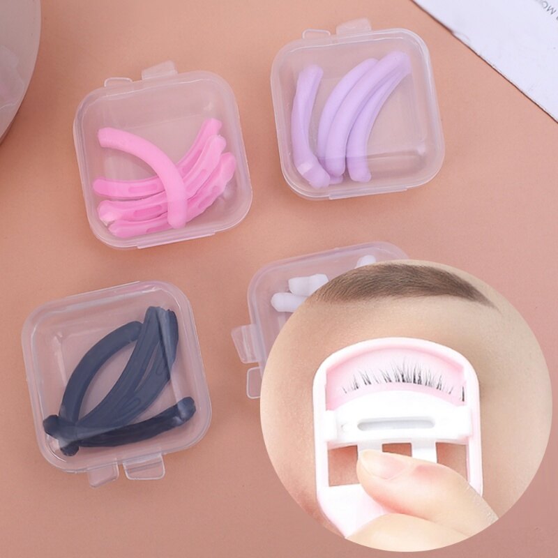4 cái/hộp chuyên nghiệp nhiều màu lông mi cao su thay thế Dải đàn hồi cây uốn mi tỉa lông mi mỹ phẩm dụng cụ trang điểm phụ kiện cho phụ nữ