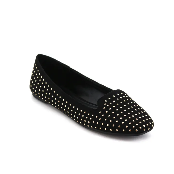 bata black ballerina shoes