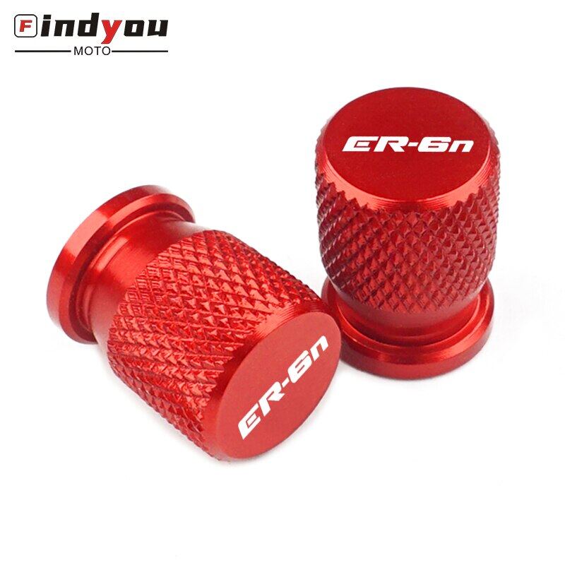 Motorcycle Accessorie Tires Valves Tyre Stem Cover Air Caps Airtight Theftproof Wheel For Kawasaki ER6F ER6N ER-6N 2012-2020