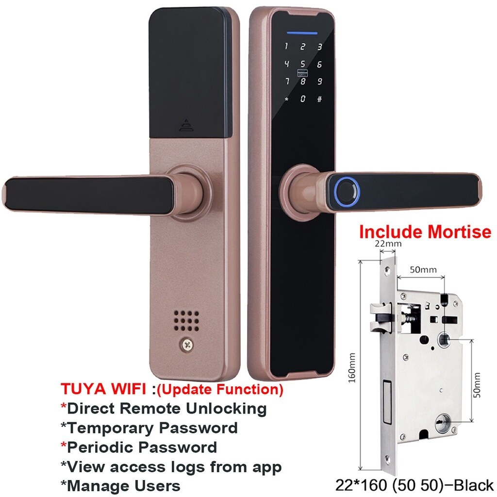 new 5 Years Warranty DLD Smart Door Lock Set Tuya Smart Lock Digital