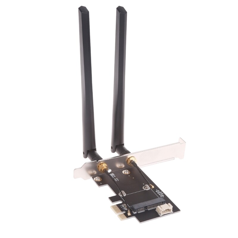 【New Arrive】 Mini PCI-Express to PCIE X1 for Mini PCI-E Wifi  Adapter Desktop Converter