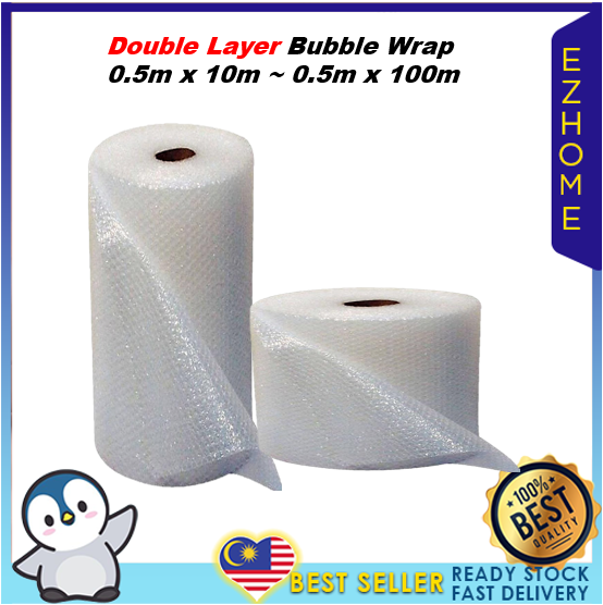 EZ Home® Double Layer Bubble Wrap/Protection/Bubble Wrapping/Bubble
