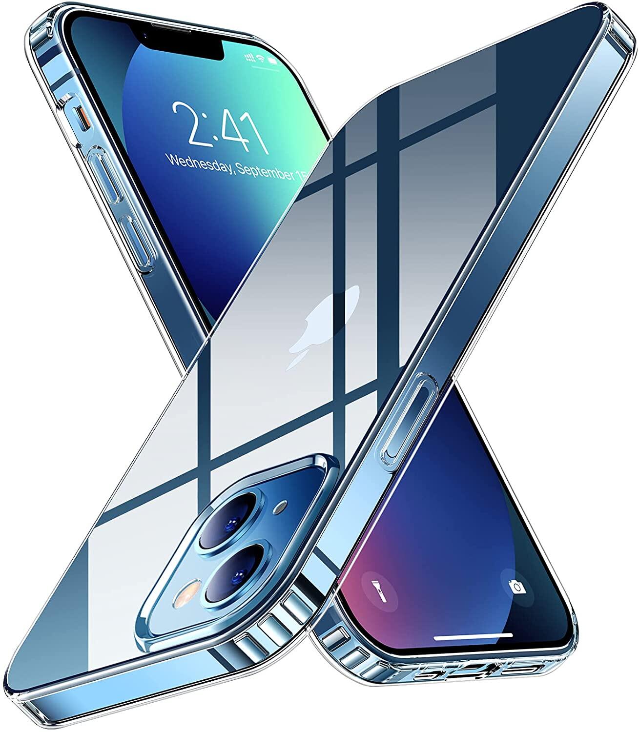 Trong suốt pha Lê Trường hợp khó khăn cho iPhone 16 Pro Max/16 cộng với/15 Pro Max/14 Pro Max/iPhone 13 Pro Max bìa, mỏng Mỏng Không-Vàng chống sốc bảo vệ điện thoại Trường Hợp Đối Với iPhone 12 Pro Max/iPhone 11 Pro Max