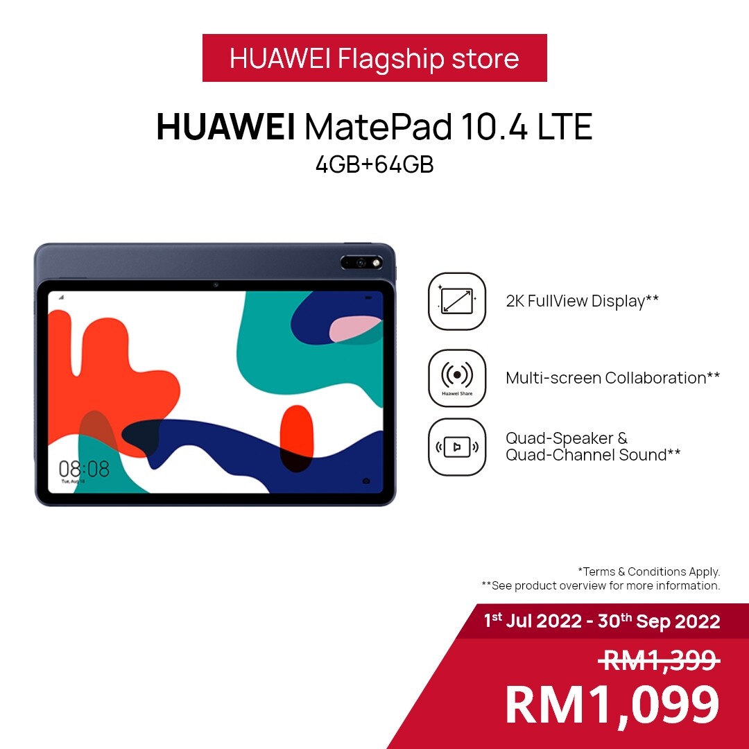 Huawei MatePad 10.4 Price in Malaysia & Specs RM839 TechNave
