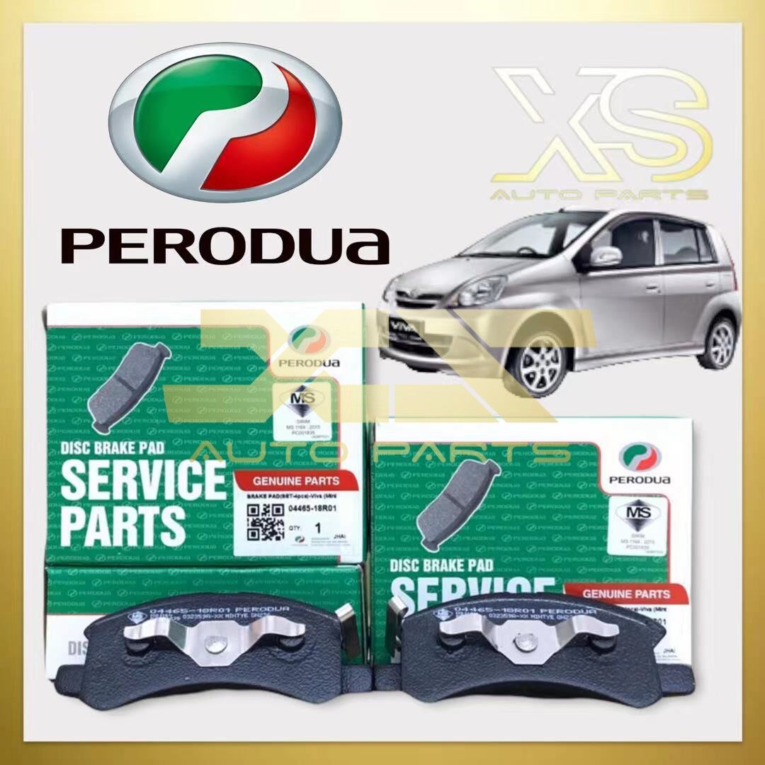 ORIGINAL Perodua Viva Front Brake Pads 0446518R01 ALAS BREK PERODUA