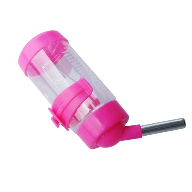 Plastic Hamster Drinker Water Bottle Dispenser Feeder Hanging Pet Dog