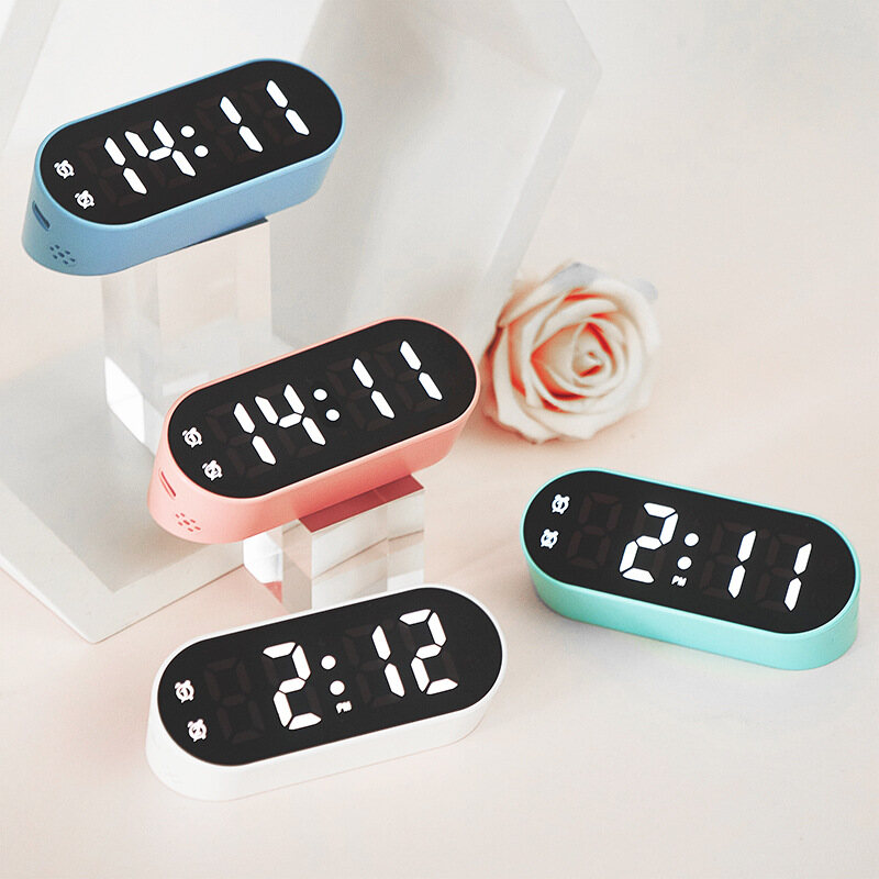 Portable LED electronic alarm clock multifunctional student electronic clock alarm clock with countdown function