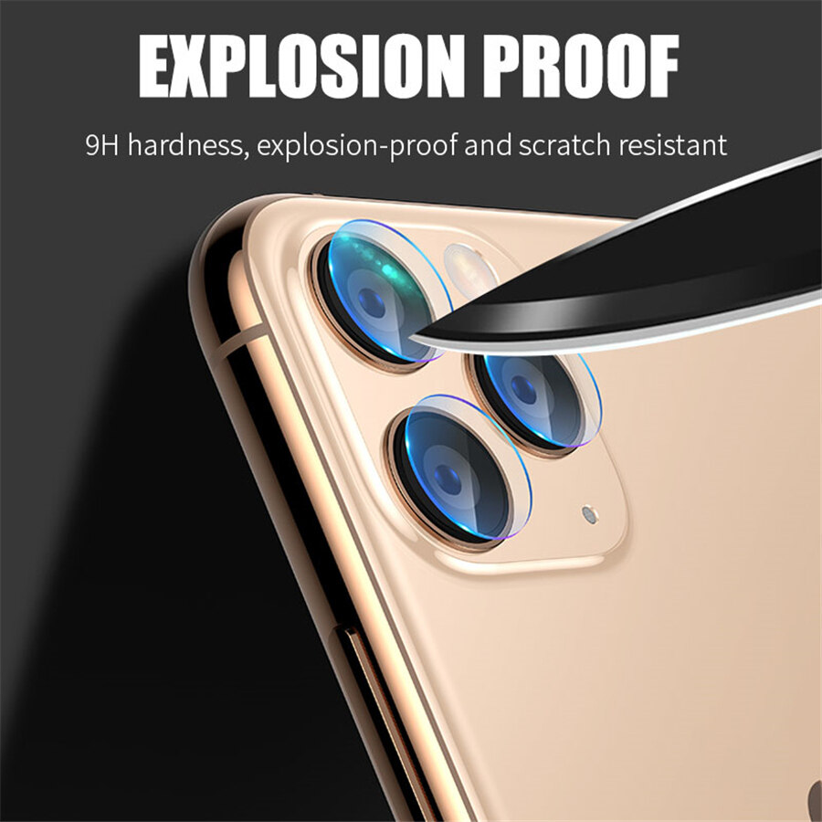 Miếng Dán Bảo Vệ Kính Cường Lực Ống Kính Máy Ảnh Sau Cho iPhone 15 Pro Max 14 Pro Max 13 12 11 Pro 12 Mini X XS Max XR 8 7 6 6S Plus SE 2022 SE3 IPad Pro 2020