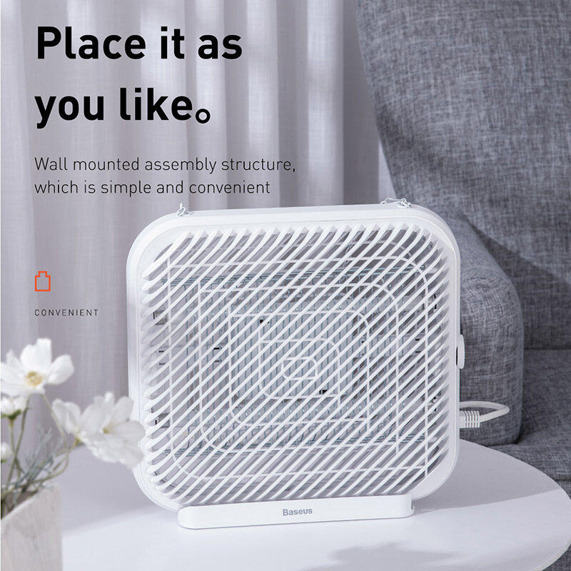 Máy bắt muỗi và côn trùng thông minh Baseus Breeze Bug Zapper (Electric Mosquito Killer Lamp, Wall-mounted )