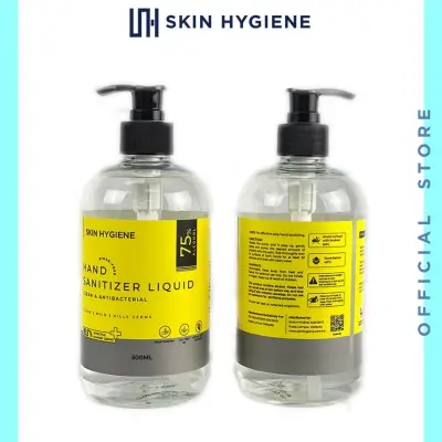 Sanitizer liquid moisturize sanitizer 500ml- 75% food grade alcohol/ KKM approved- Skin Hygiene