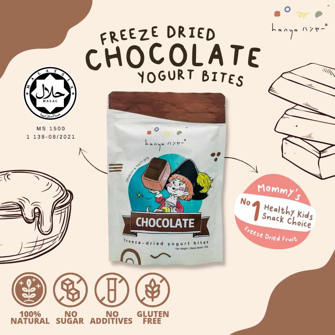 Hanya Freezedried Yogurt Bites (NEW PACKAGING) Lazada
