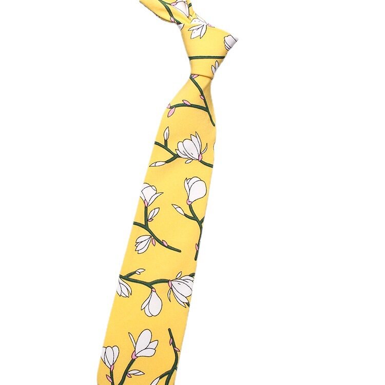 Polyester printed tie Men's and Women's Casual Tie