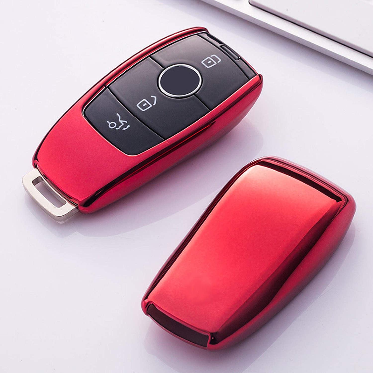 for Car Key Shell,for Car Key Case Cover,for Mercedes Benz 2017 2018 E Serials E300 E200 E220 Maybach S320L S450 S350 E-Black