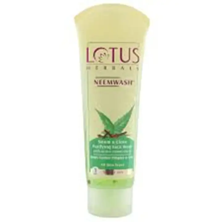 lotus face wash neem