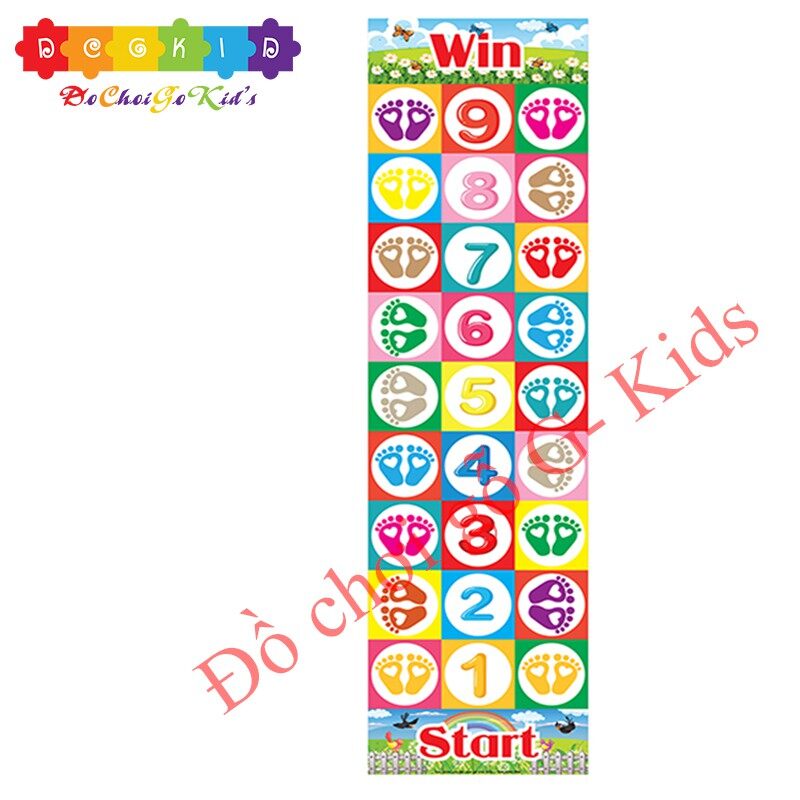 Jumping Mat - Thảm vận động cho bé, thảm nhảy lò cò