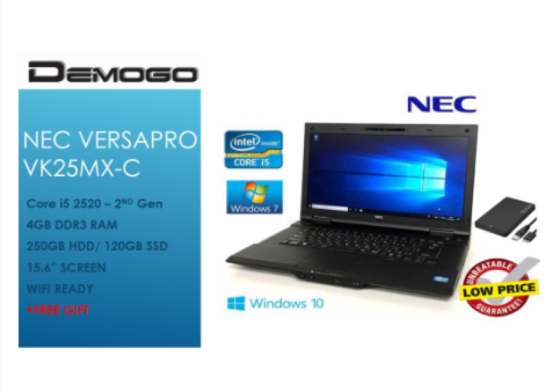 GAMING NEC LAPTOP VersaPro i5-2th/i5-4th Gen 120SSD/240SSD/480SSD (Recon/Refurbished) LAPTOP BAJET MURAH UTK STUDENT, BISNES & TRAV Malaysia