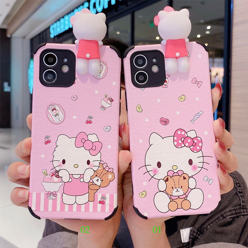 Hello Kitty Case for Vivo Y20 Y20S Y20i Y12S Y3 Y11 Y12 Y15 Y17 Y3S Y66 ...