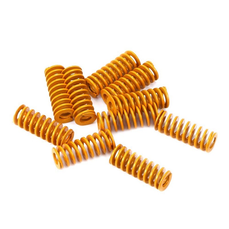 3d printer heat bed leveling spring 8x20mm compression yellow for creality ender 2 3 pro cr-10s pro hotbed