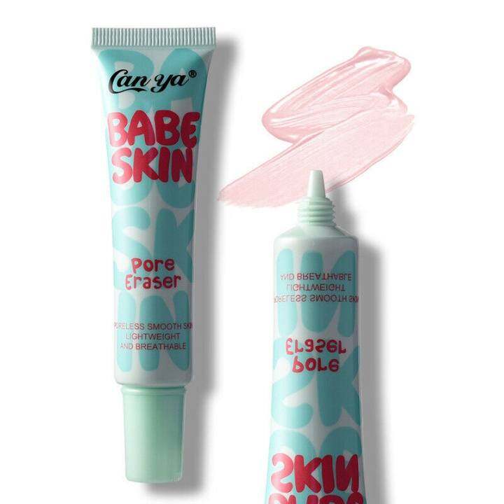 BABE SKIN Kem Lót Dạng Lỏng Che Phủ Mờ Trang Điểm Concealers Chăm Sóc Mặt Kem, Kem Nền Mờ Dầu Lỗ Chân Lông Vô Hình- Kem Che Khuyết Điểm Mỹ Phẩm…