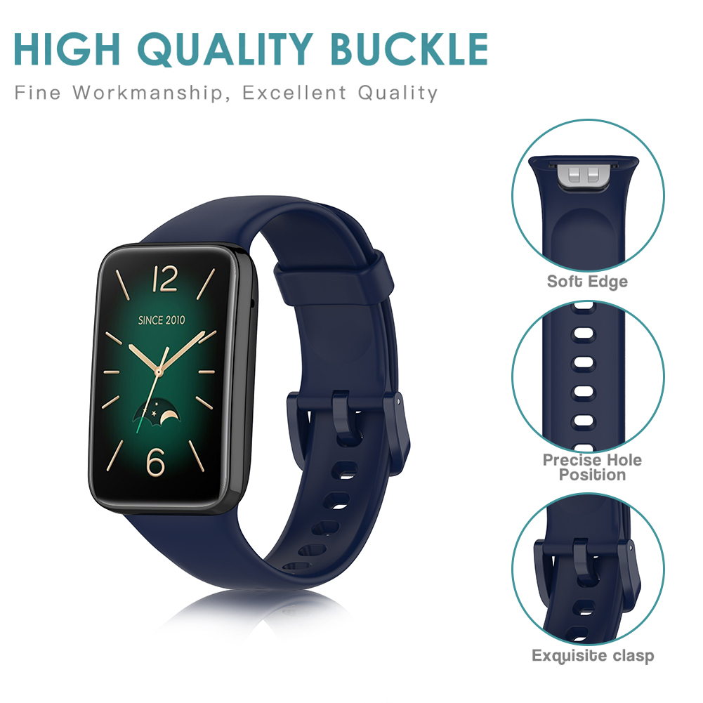 Silicone Replacement Strap Smart Bracelet Wristband for Xiaomi Mi Band 7 Pro