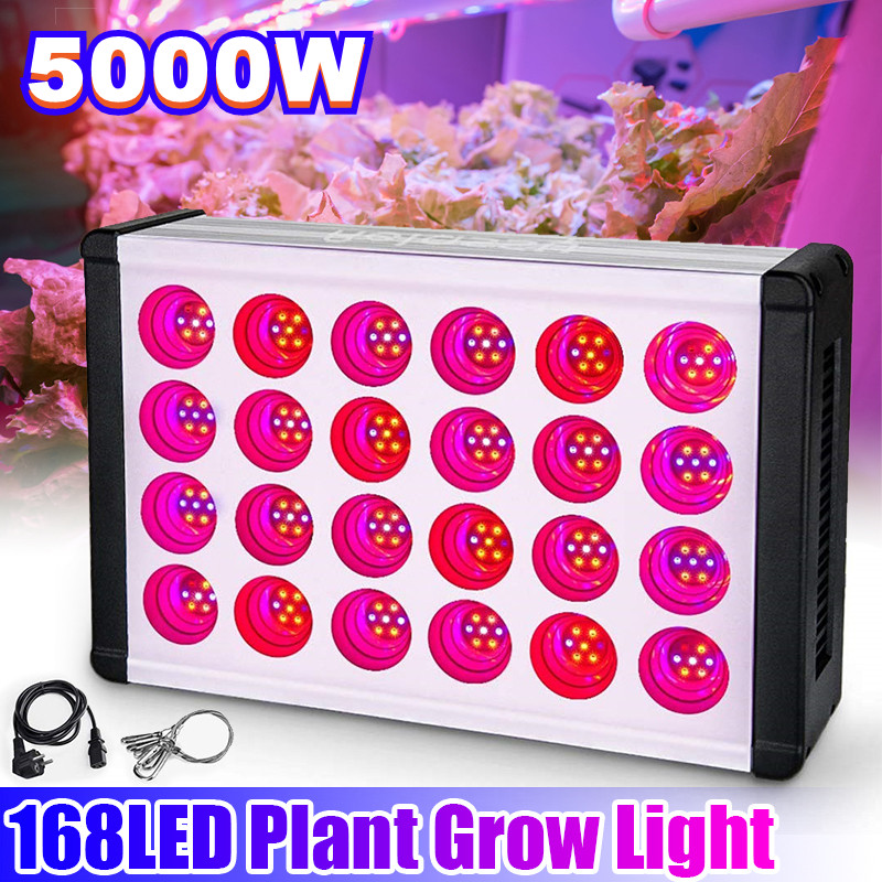 LED Grow Light 600W Samsung LM281B Diode Full Spectrum ปลูกโคมไฟ UV IR ...