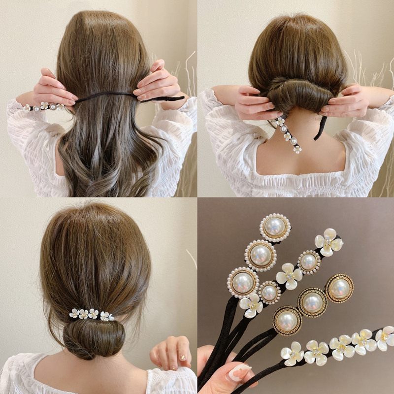 peal hair clip for women