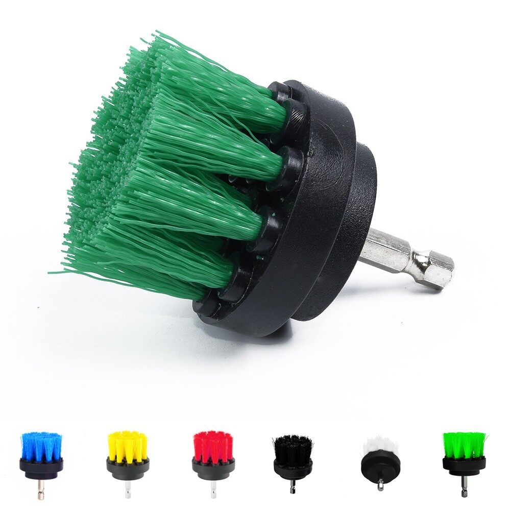 Bathroom Surface Drill Brush Cleaning 50mm Diameter Cleaner Brush For Cleaning