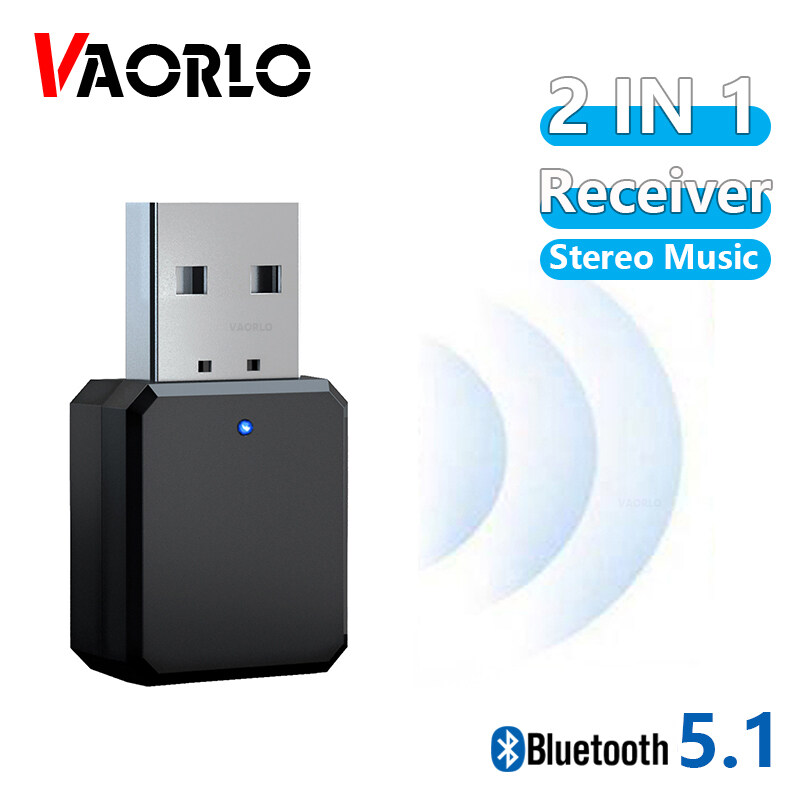 VAORLO KN318 V5.1 Mini Bluetooth Receiver 2 IN 1Audio Adapter Receiver