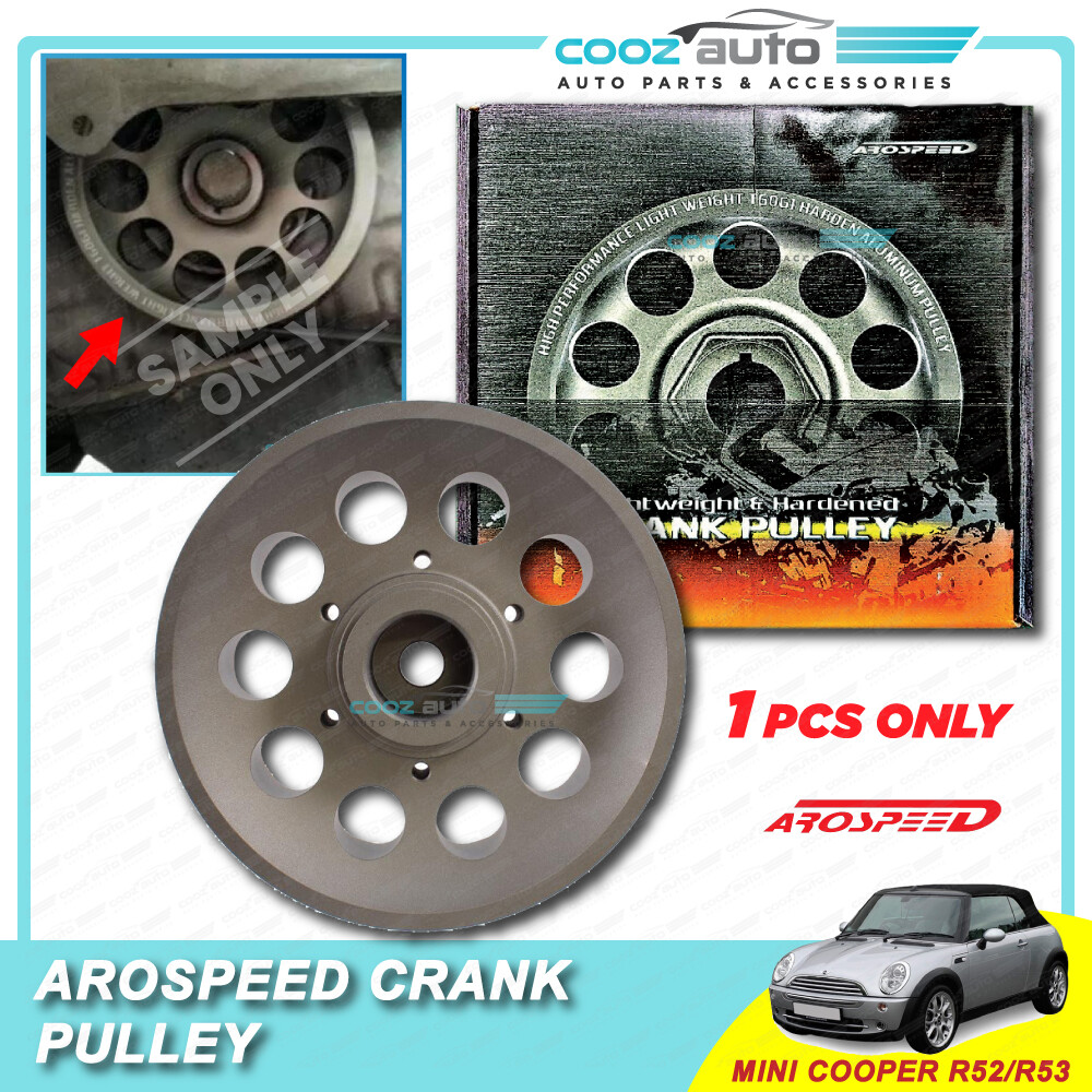 mini cooper crank pulley