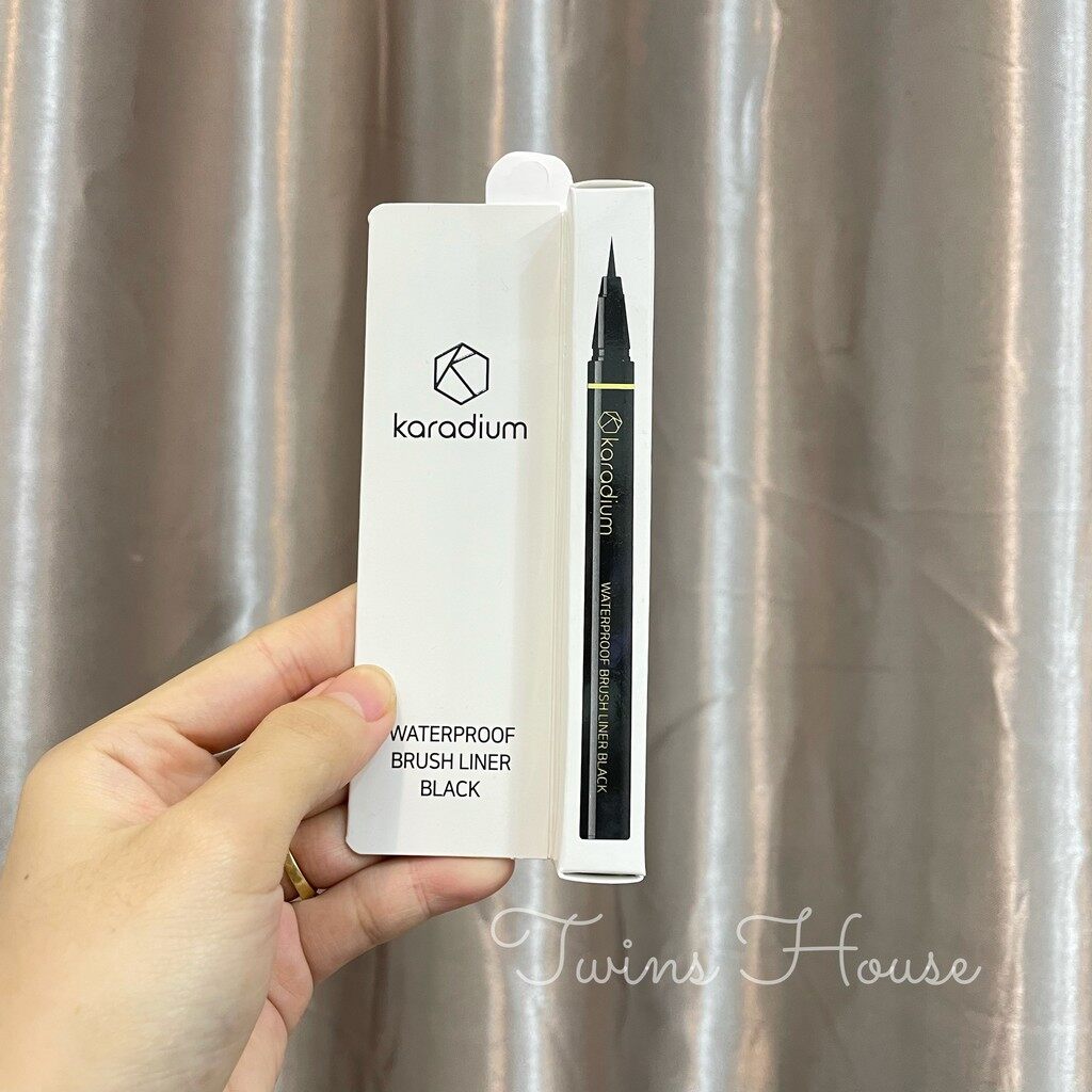 Kẻ Mắt Dạ Karadium Waterproof Brush Liner Black