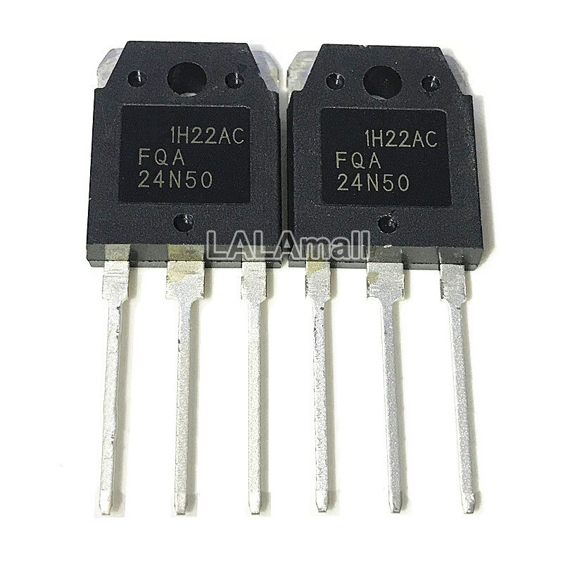 2pcs FQA24N50 TO-3P 24N50 TO3P 24A 500V MOSFET for Welding Machine ...