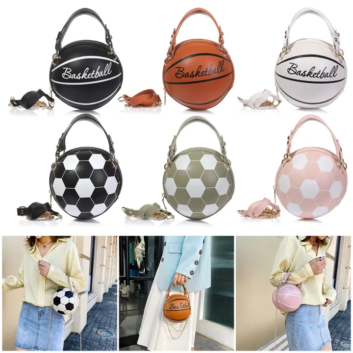 Shoulder Bags Basketball Football Shaped Purse Crossbody Handbags Small Totes