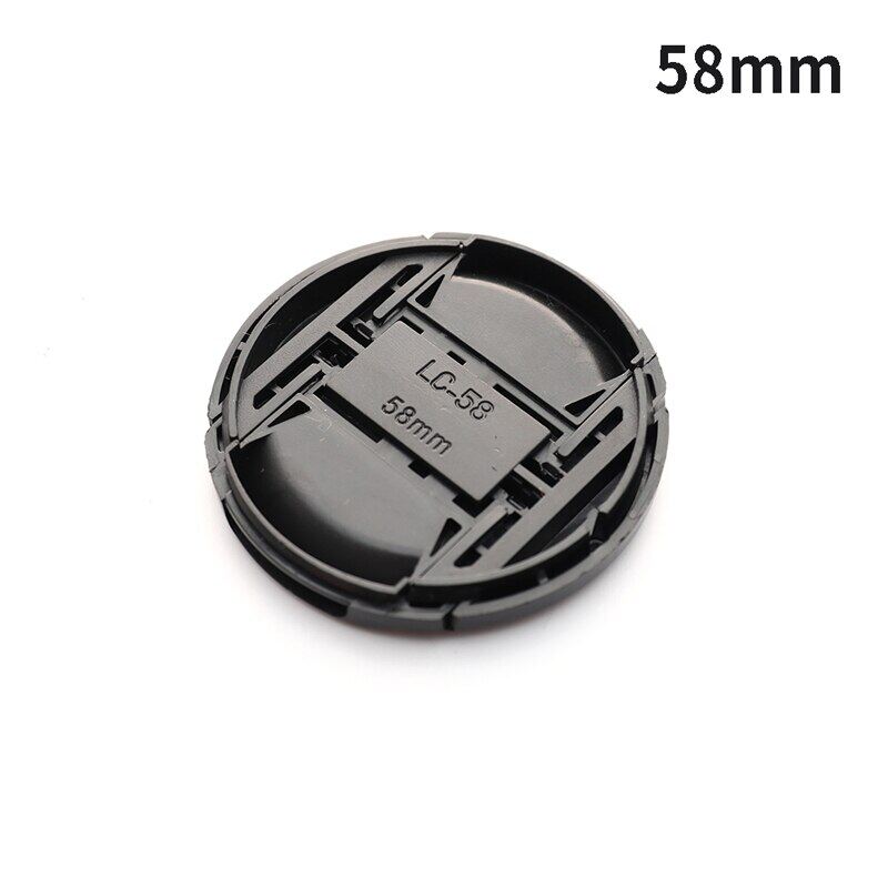 “：》{ 1pc camera lens cap high-quality 40.5mm 49mm 52mm 55mm 58mm 62mm 67mm 72mm 77mm 82mm snap on front lens cap for camera
