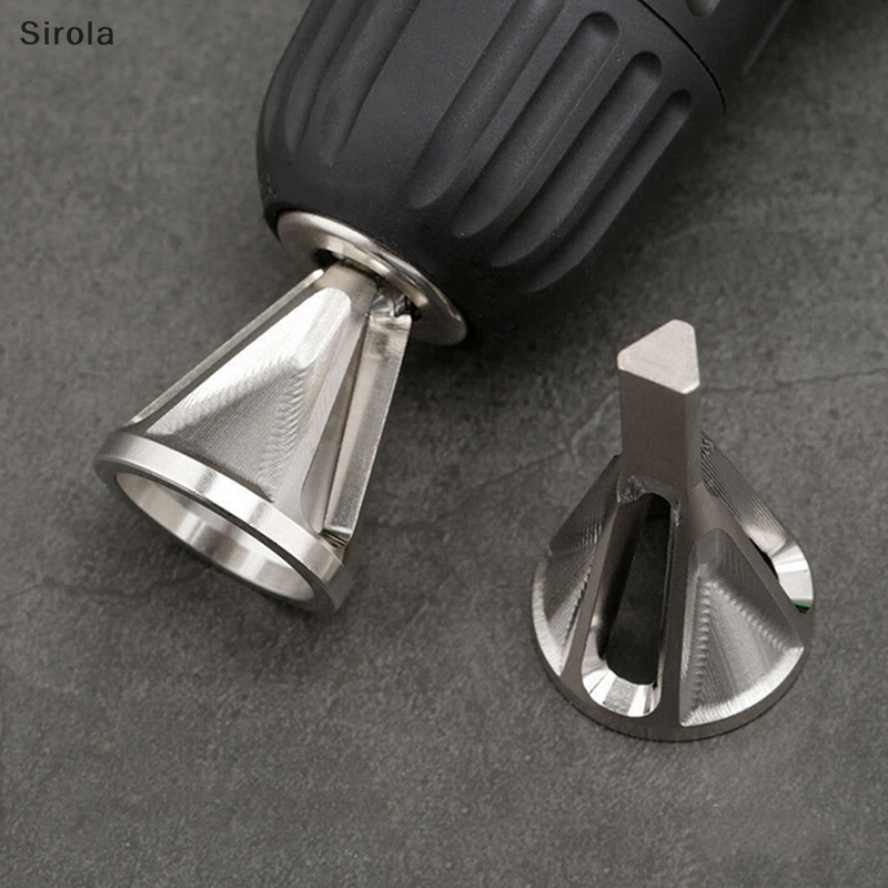 [Sirola] 1Pc deburring external chamfer tool stainless steel remove burr tools drill bit