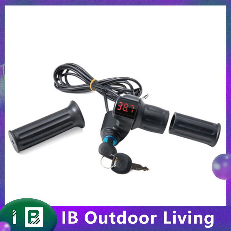 Tay Ga Điều Khiển Tốc Độ Xe Đạp Điện 12V-84V Với Khóa Hiển Thị Kỹ Thuật Số Bộ Tăng Tốc Xoắn Cho Xe Tay Ga