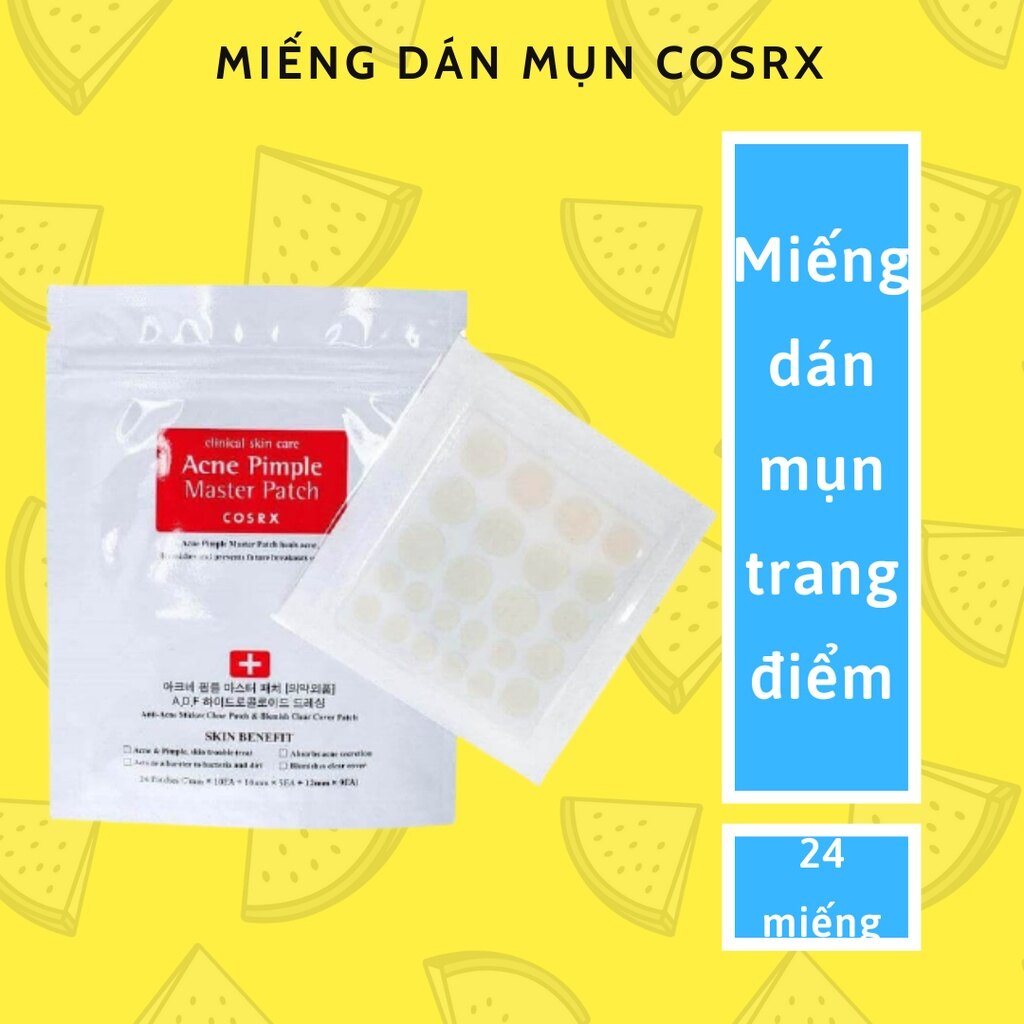 Miếng dán mụn Cosrx Pimple Master Patch (24 miếng dán)