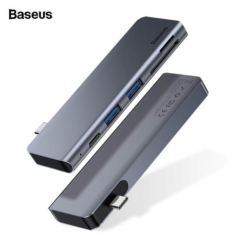 Baseus USB C HUB Type-c to Multi Ports USB 3.0 USB3.0 Type C Power Adapter USB-C HUB Splitter Dock For Macbook Pro Air USBC HAB