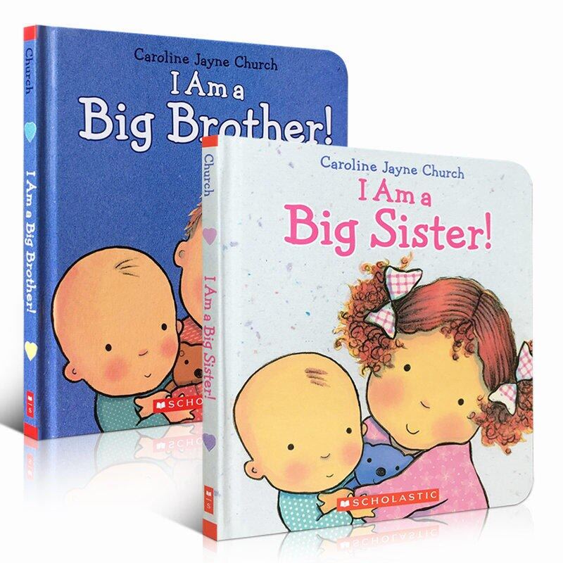 I Am A Big Brother Picture Book Cardboard Book Educational Children 