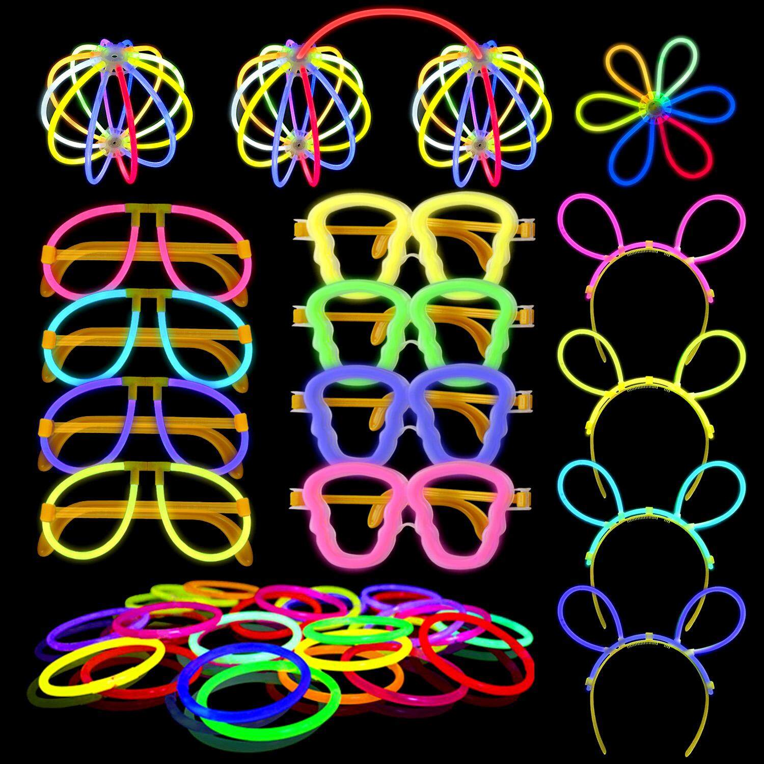 glow sticks and accessories